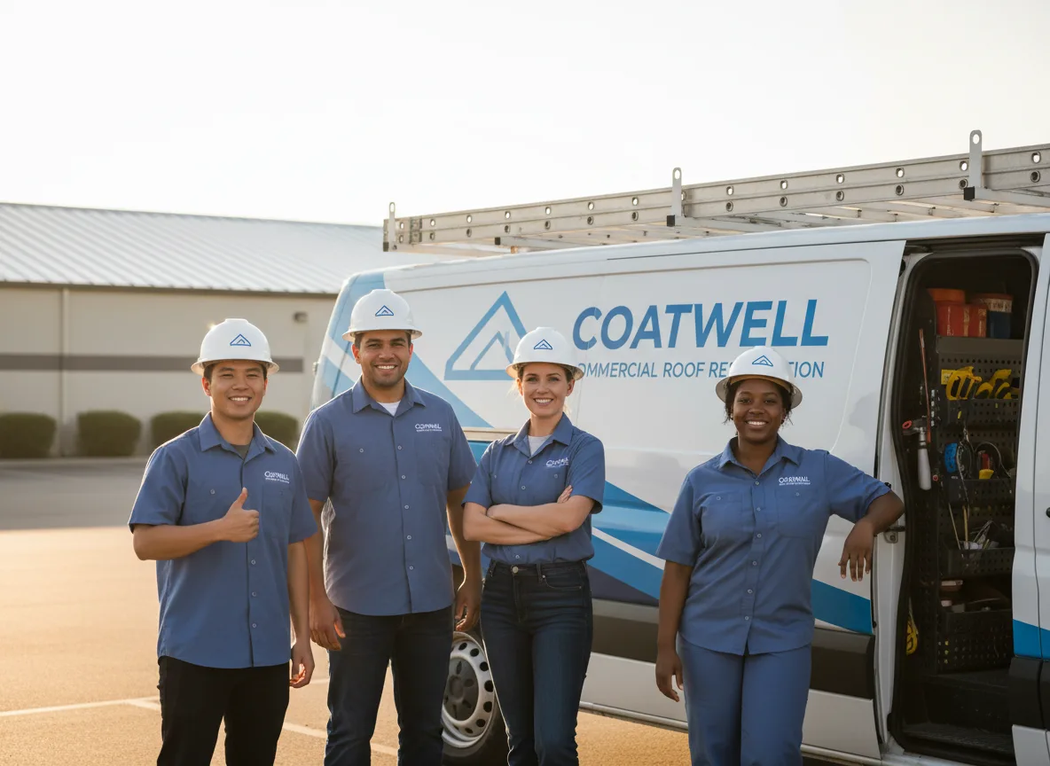 Commercial roof coating company in Fairfield, VA
